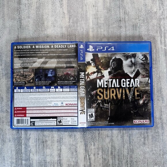 Metal Gear Survive PS4 Video Game Sony PlayStation 4 2018 Konami Tested Works - Picture 4 of 4